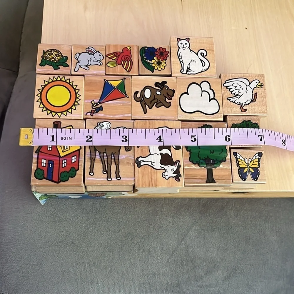 “LOT of various farm animal stamps”